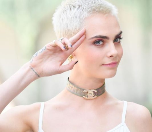 buzz cut girl