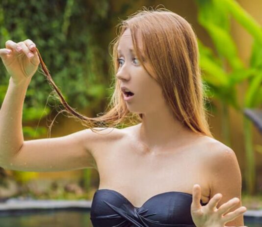 Healthy Hair While Swimming